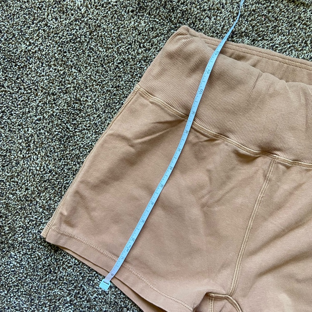 Free People Cotton Short Medium Camel - Picture 8 of 9